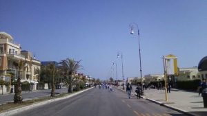 Ostia promenade
