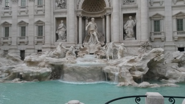 Trevi fountain legend