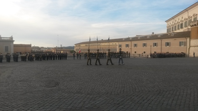 Cambio della Guardia al Quirinale