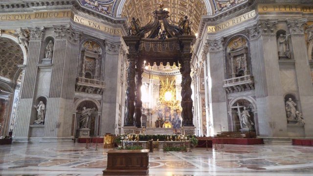 Baldacchino nella Basilica di San Pietro