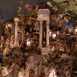 Presepe della basilica dei ss Cosma e Damiano