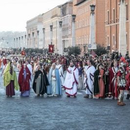 Festa della Befana a Roma Corteo storico