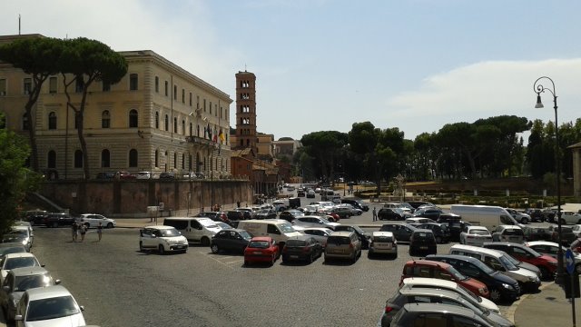 Arrivare a Roma in auto: zona Bocca della verità